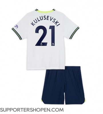 Tottenham Hotspur Dejan Kulusevski #21 Hemmatröja Barn 2022-23 Kortärmad (+ korta byxor)